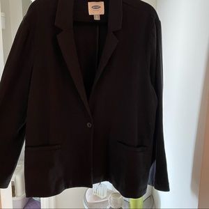 Old Navy Black Knit Blazer